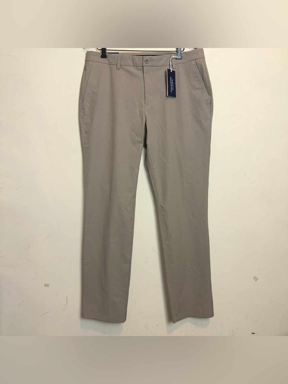 Vineyard Vines Pants OTG Mens 36x32 Khaki Tan PERFORMANCE On The Go Golf Preppy